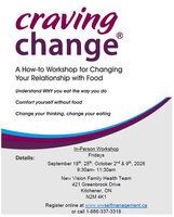 Craving Change®- IN PERSON WORKSHOP-- September 18, 2026